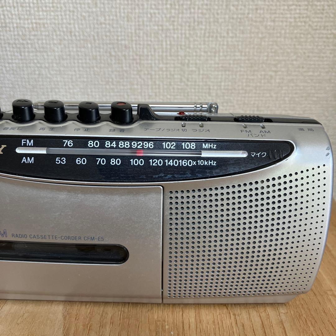 SONY ミニラジカセ CFM-E5 - メルカリ