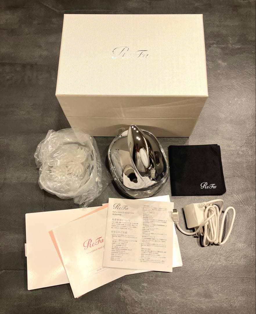 【ReFa】リファグレイス ヘッドスパ / ほぼ未使用 ReFa GRACE HEAD SPA[リファグレイスヘッドスパ] 送料無料】リファ
