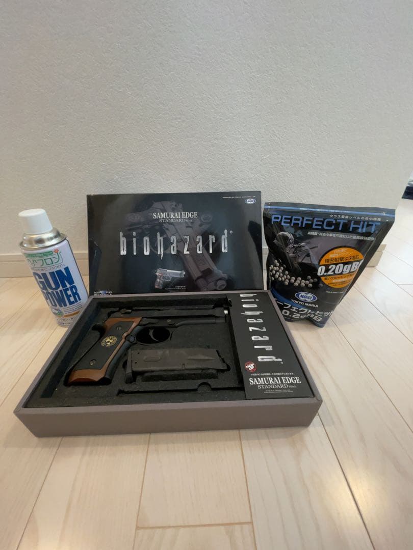 バイオハザード　SAMURAI EDGE STANDARD ガスガン サムライエッジ スタンダードモデル〈ハイグレードタイプ〉 - ガス
