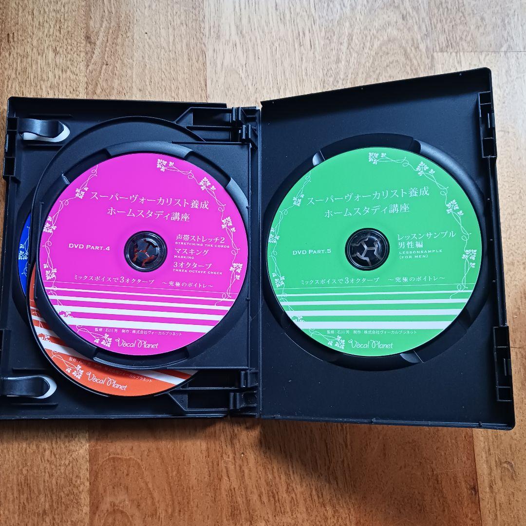 スーパーヴォーカリスト養成ホームスタディー講座ミックスボイスで３オクターブdvd
