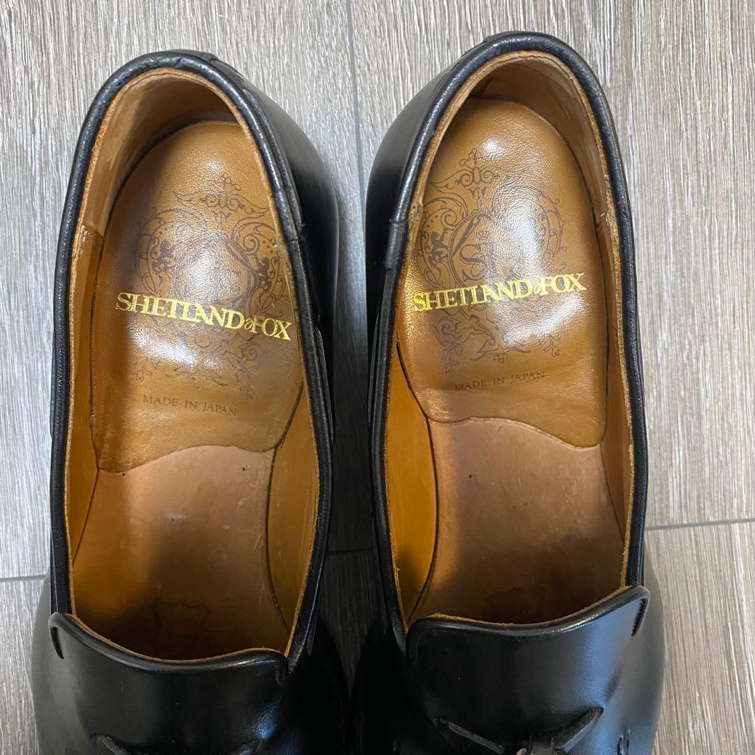 ShetlandFox Preston タッセル ローファー オールソール済み - メルカリ