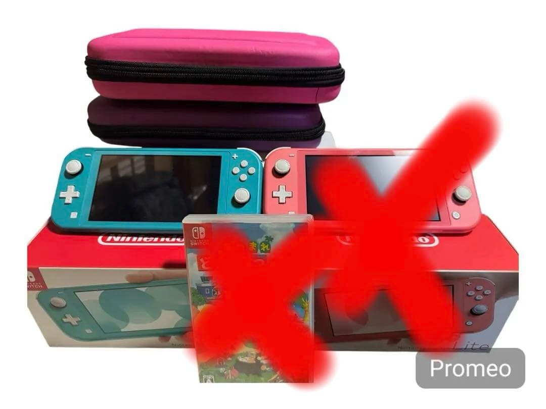 お買い得‼️Switch LITE本体&あつまれどうぶつの森ソフト Nintendo Switch Lite あつまれ どうぶつの森セット ～まめきち＆つぶ