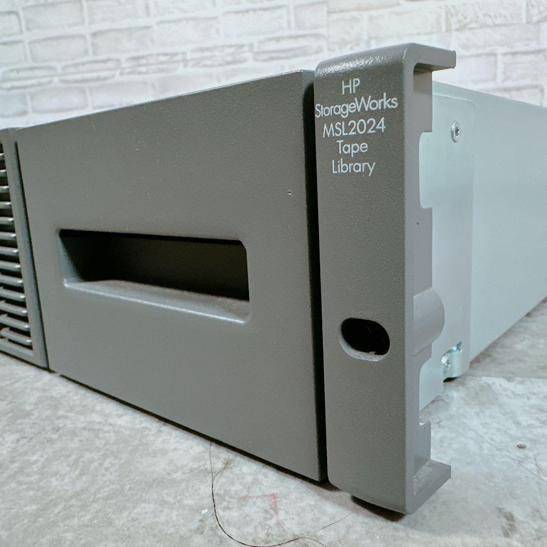 HP MSL2024 LTO4 テープライブラリー SC11 付属品多数 - メルカリ