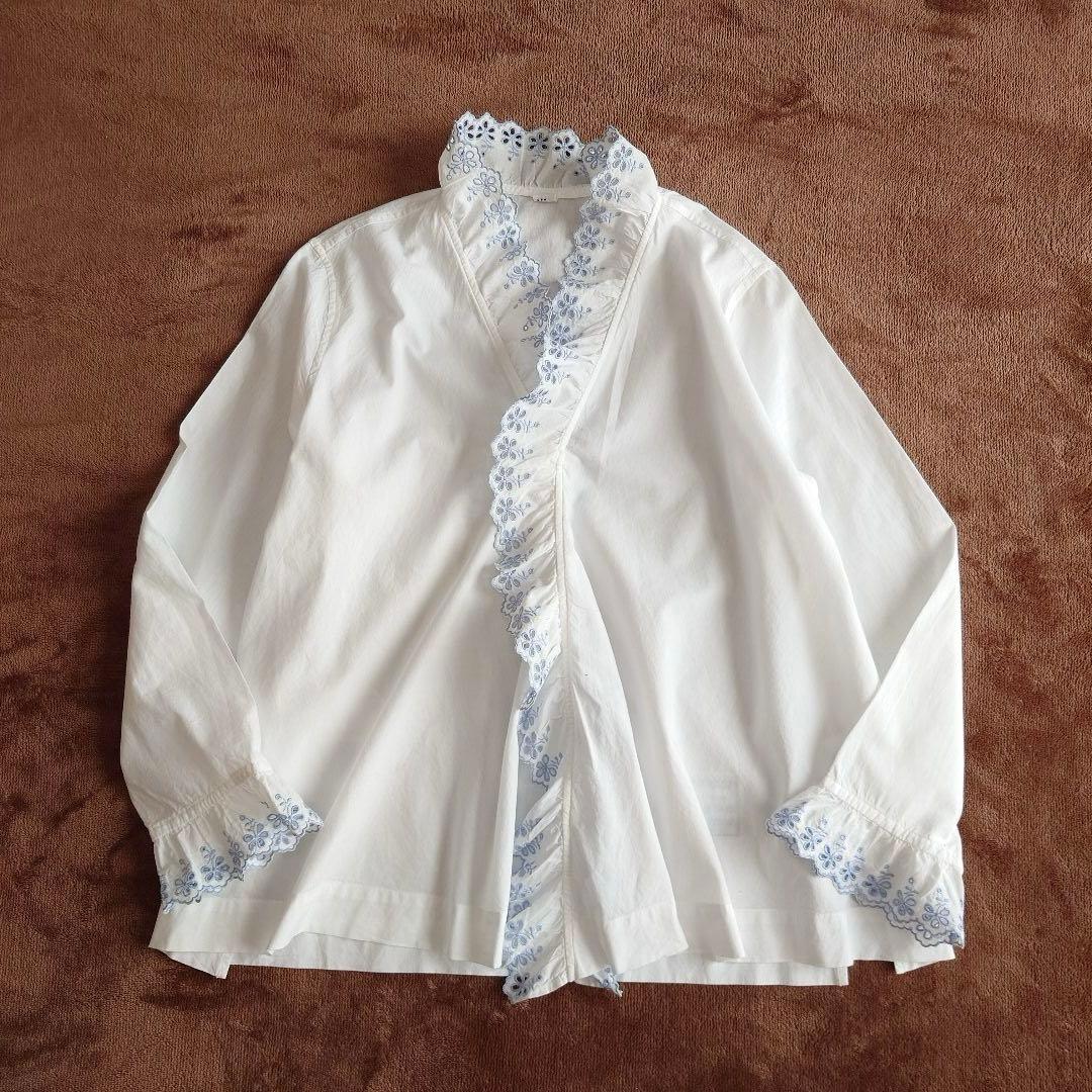 45R/45rpm ハケ目カットワークのカシュクール - メルカリ