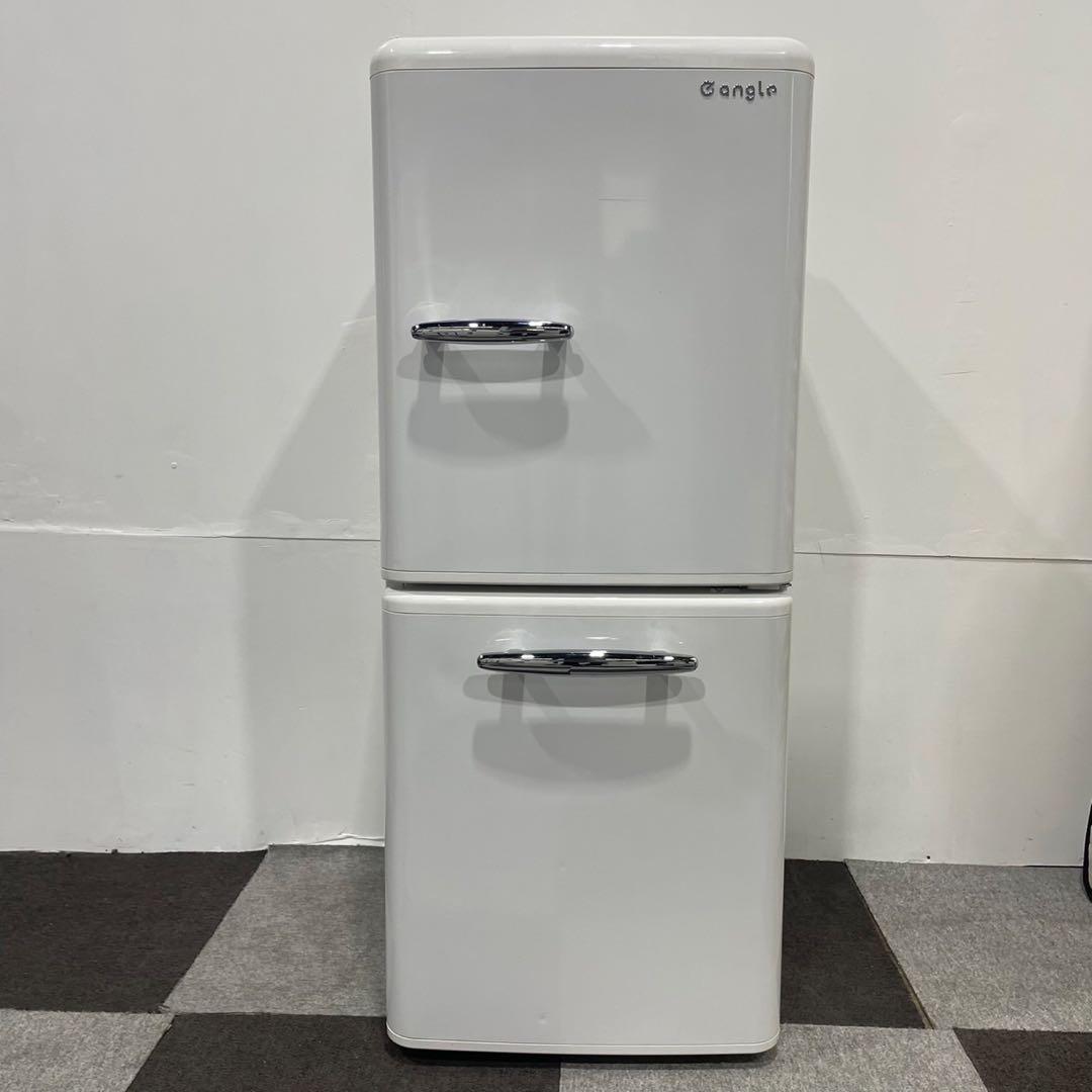 eangle 冷蔵庫 ANG-RE151-B1(W)149L 2022No025 - メルカリ