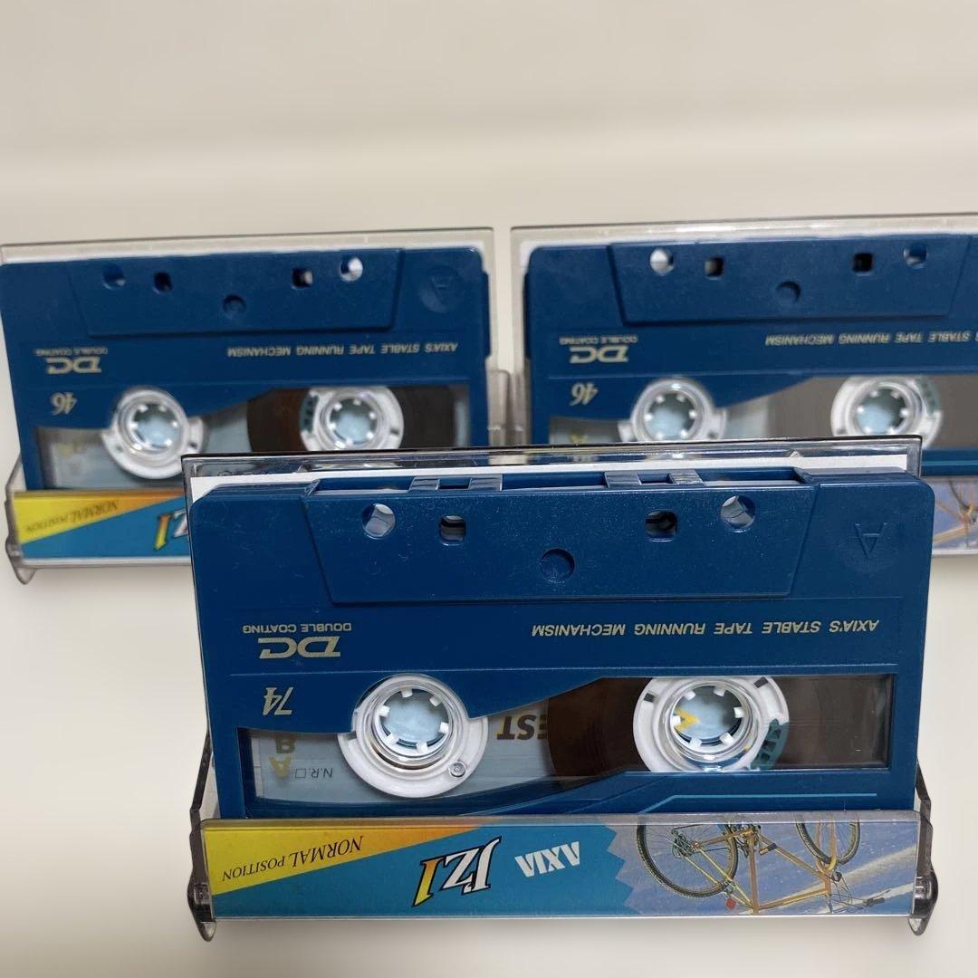 AXIA D.C. カセットテープ 3本セット - メルカリ
