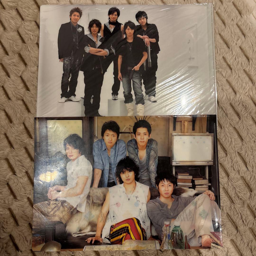 嵐 クリアファイル 10枚セット☆5×10 ほか 集合・個人 - メルカリ