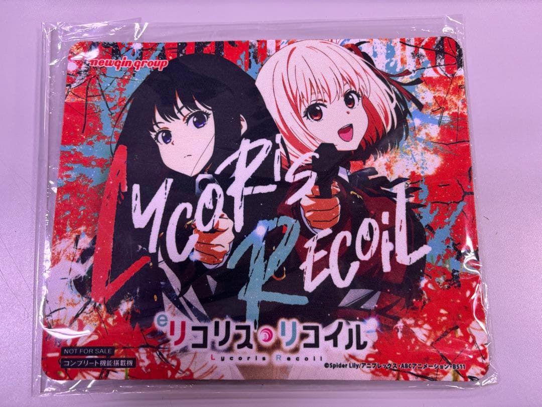 非売品】リコリス クリアファイル2・マウスパッド 3点セット - メルカリ