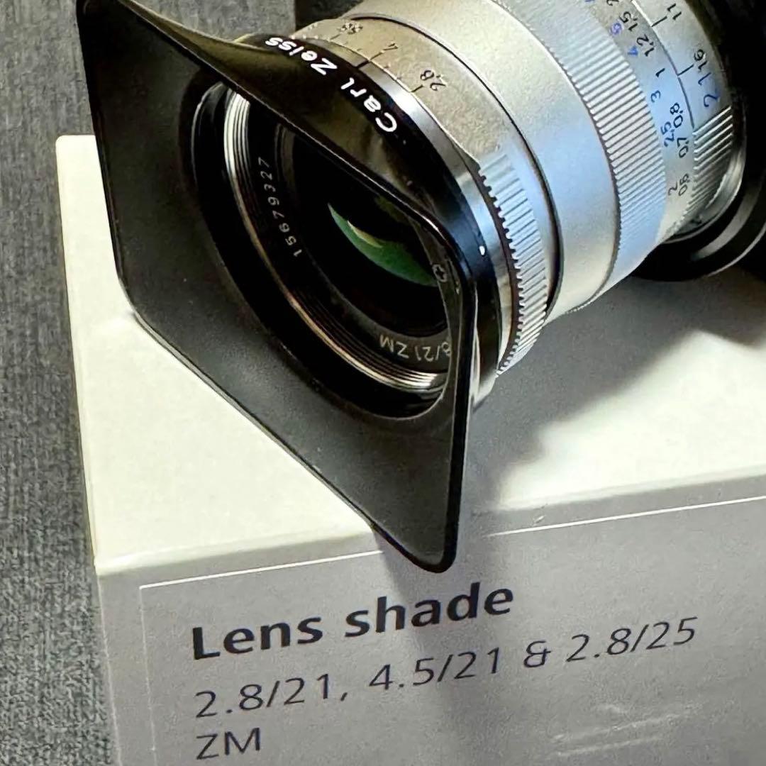 Carl Zeiss レンズフード 21 mm•25 mm ZM - メルカリ