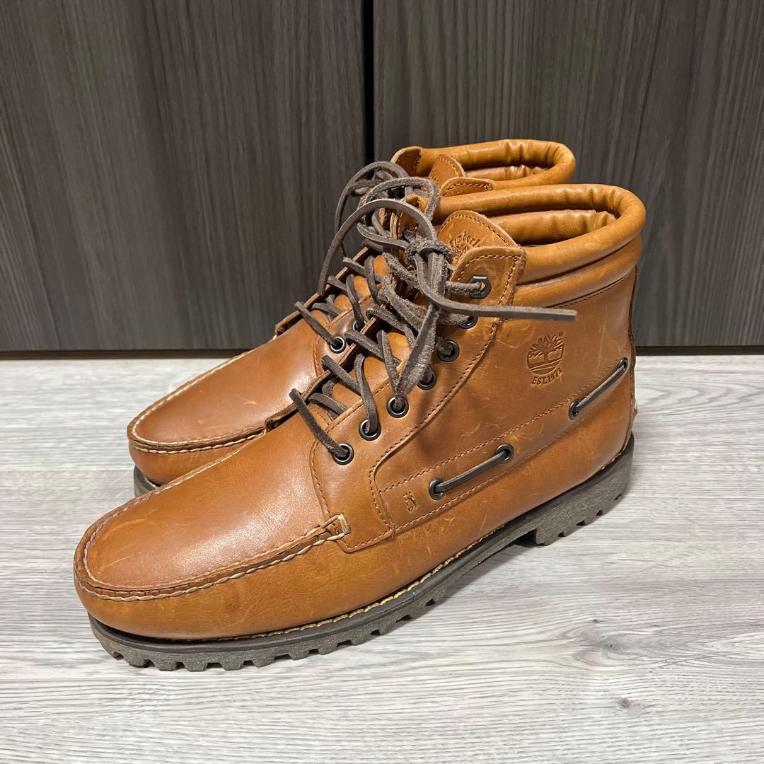 ティンバーランド × ペンドルトン セブンアイ チャッカ 28cm ブラウン