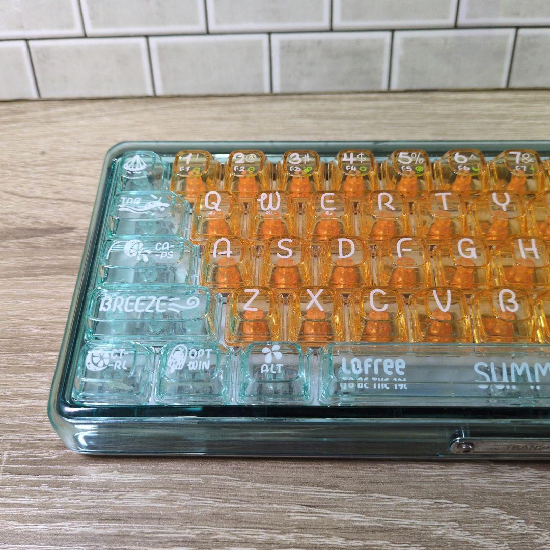 Lofree 1% orange soda OE907 メカニカルキーボード