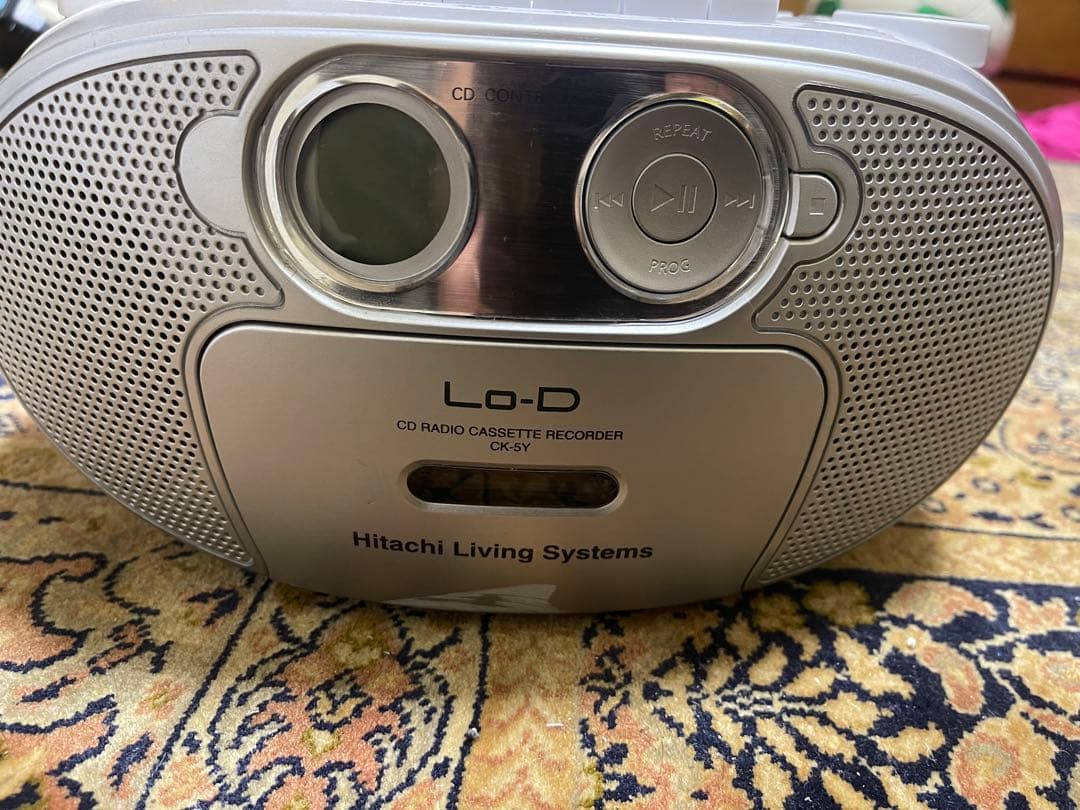 中古】CK-5Y(白)CDラジオカセットレコーダー) - メルカリ