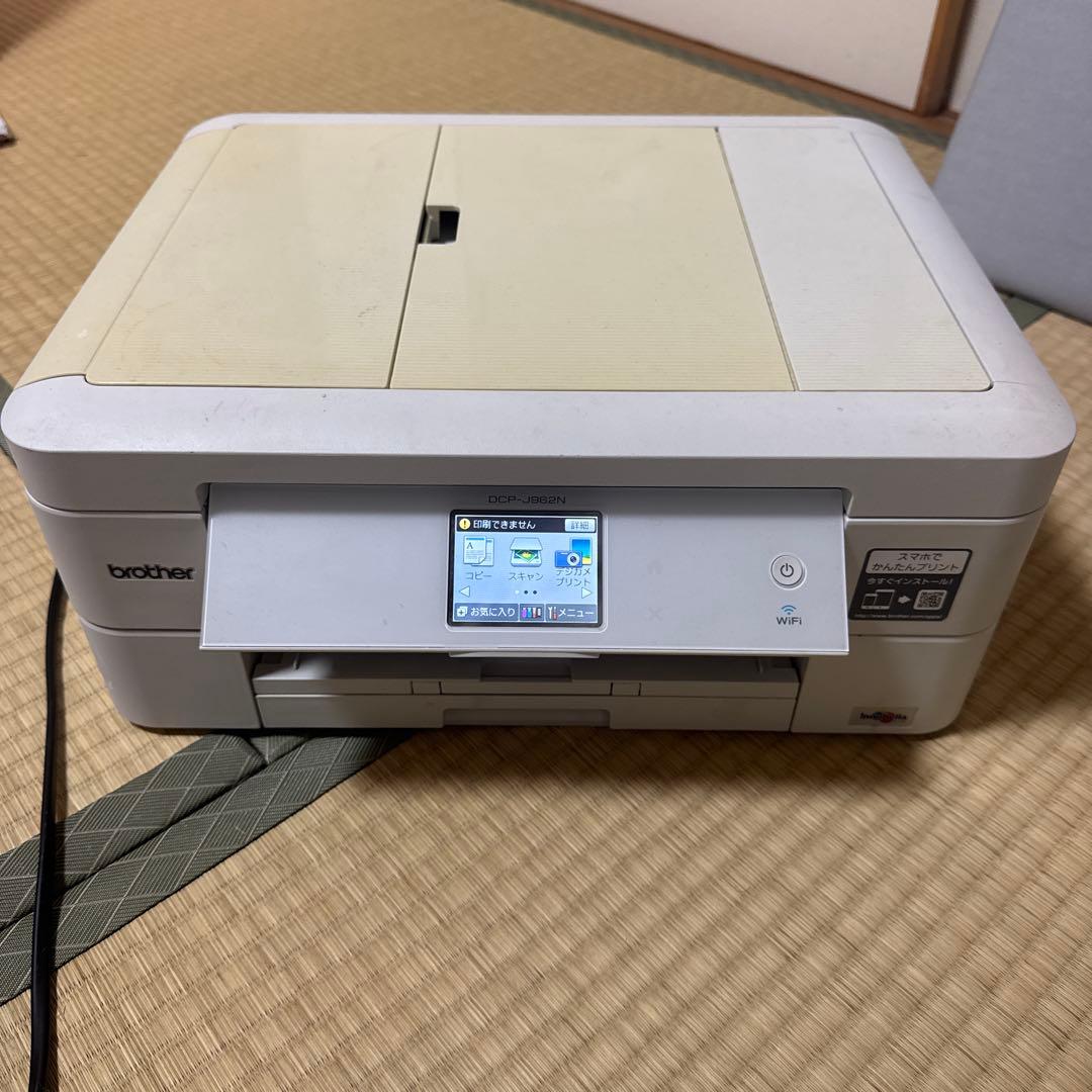 brother DCP-J962N プリンター 黒インク2個付き - メルカリ