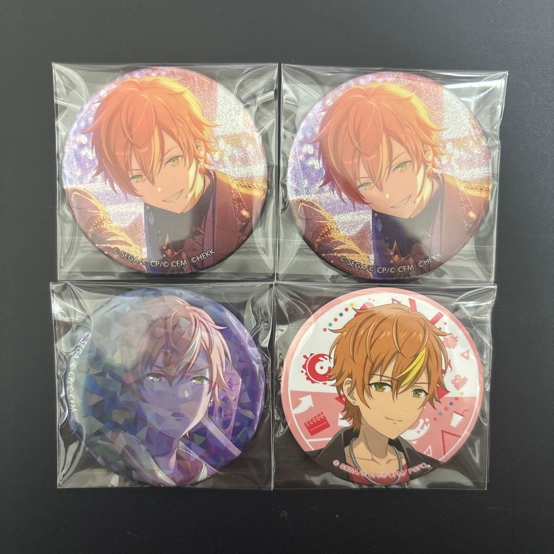 東雲彰人 缶バッジ あんスタ セガラッキーくじ ホログラム ホロ缶