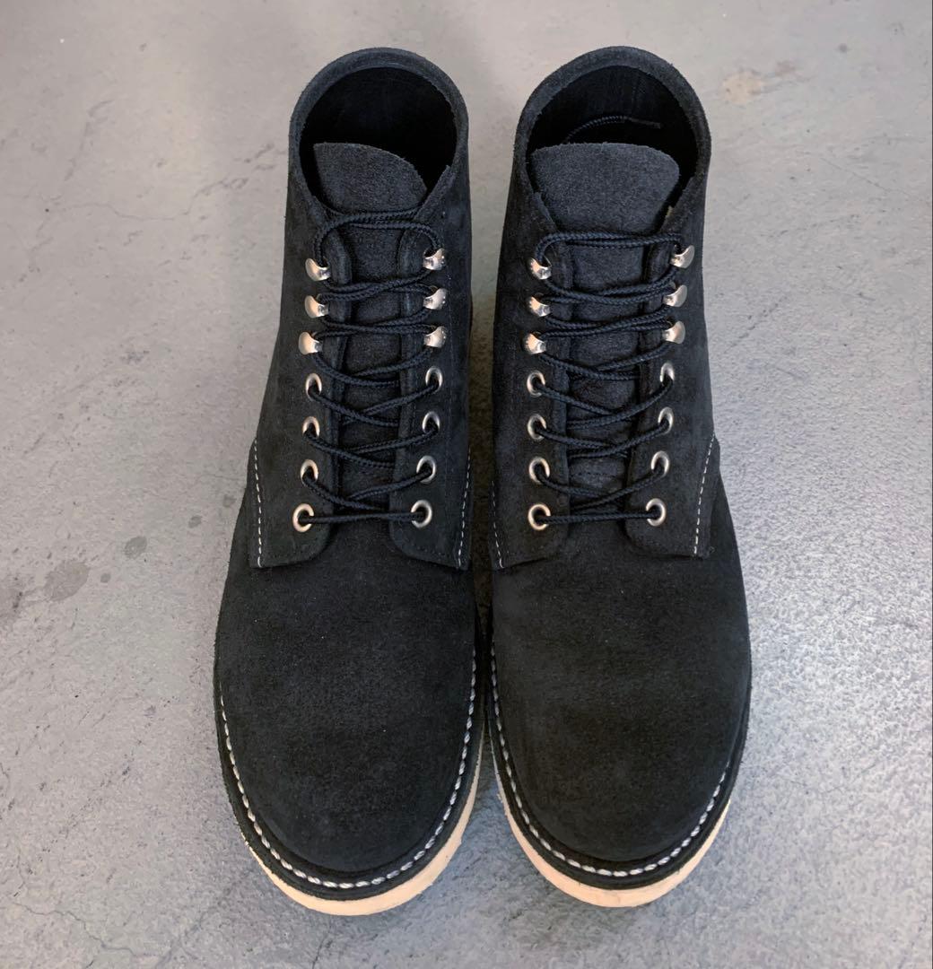 超美品 RED WING 8174 7.5D 黒スエード レッドウィング