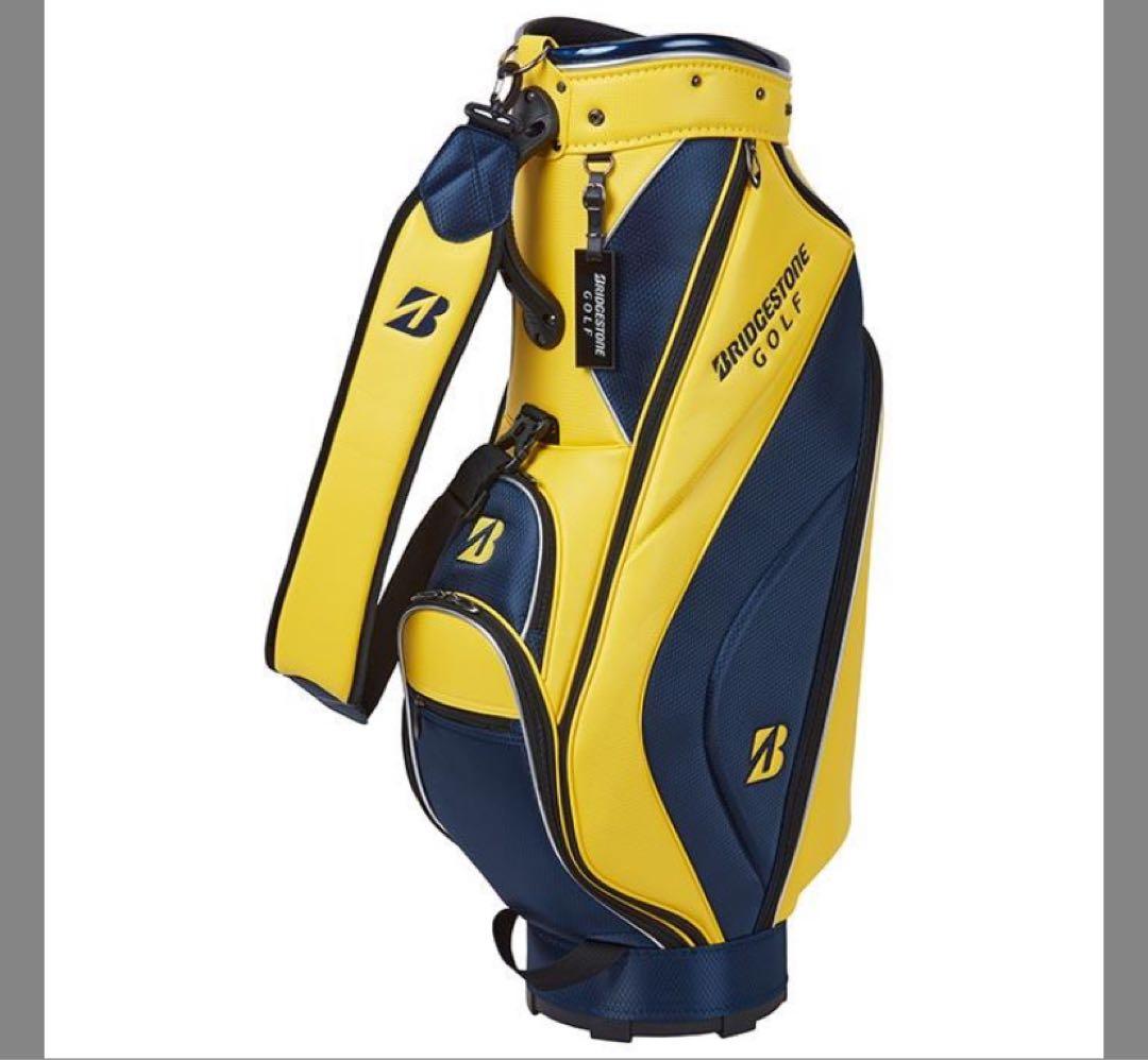 ト*ー様 ブリヂストン 2024 CBG422軽量ベーシック キャディバッグ イ BRIDGESTONE（ブリヂストン） ブリヂストンゴルフ キャディバッグ 軽量