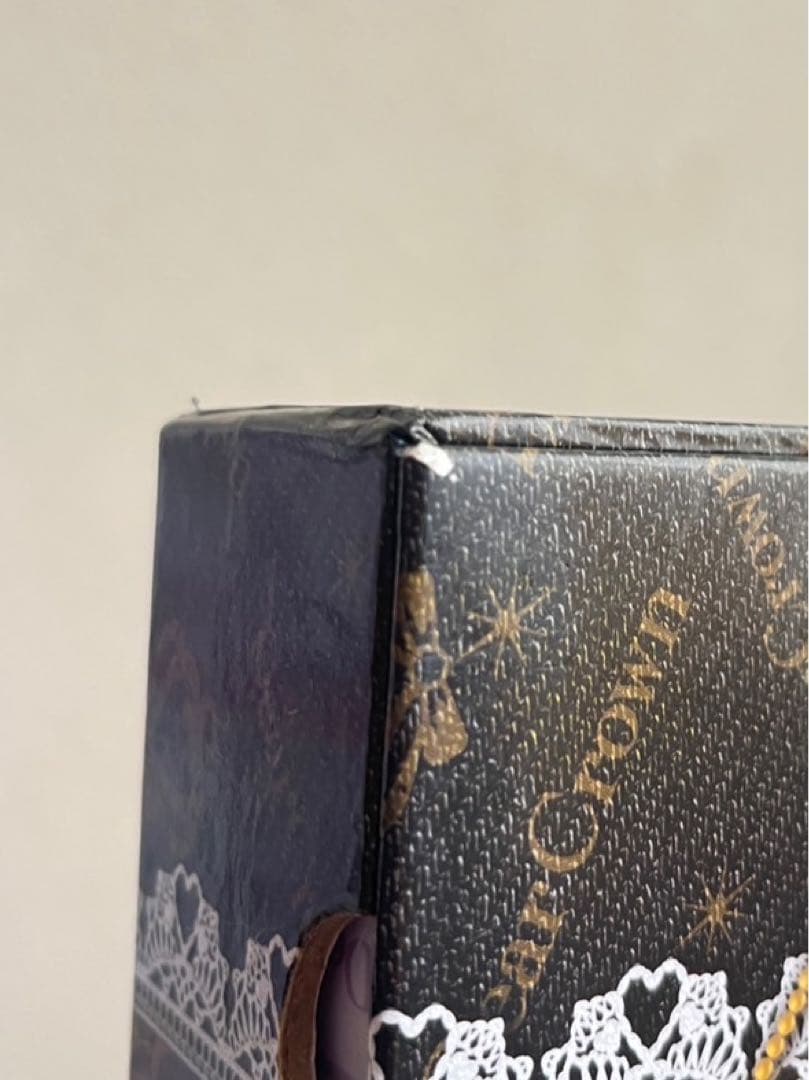 ディアクラウン トランクケース プリズムストーン付き