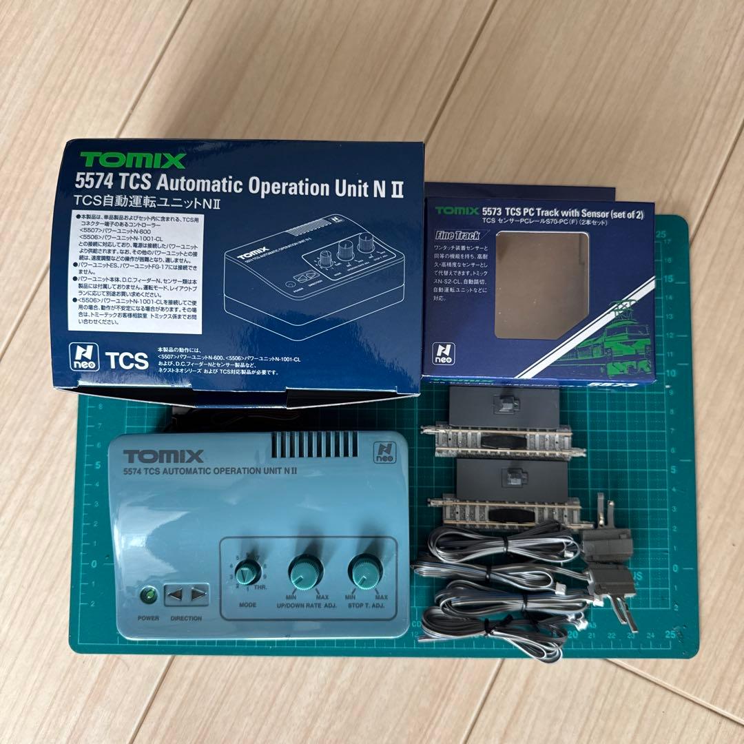 TOMIX TCS自動運転ユニットNⅡ セット TCS自動運転ユニットNⅡ｜製品情報｜製品検索｜鉄道模型 トミックス