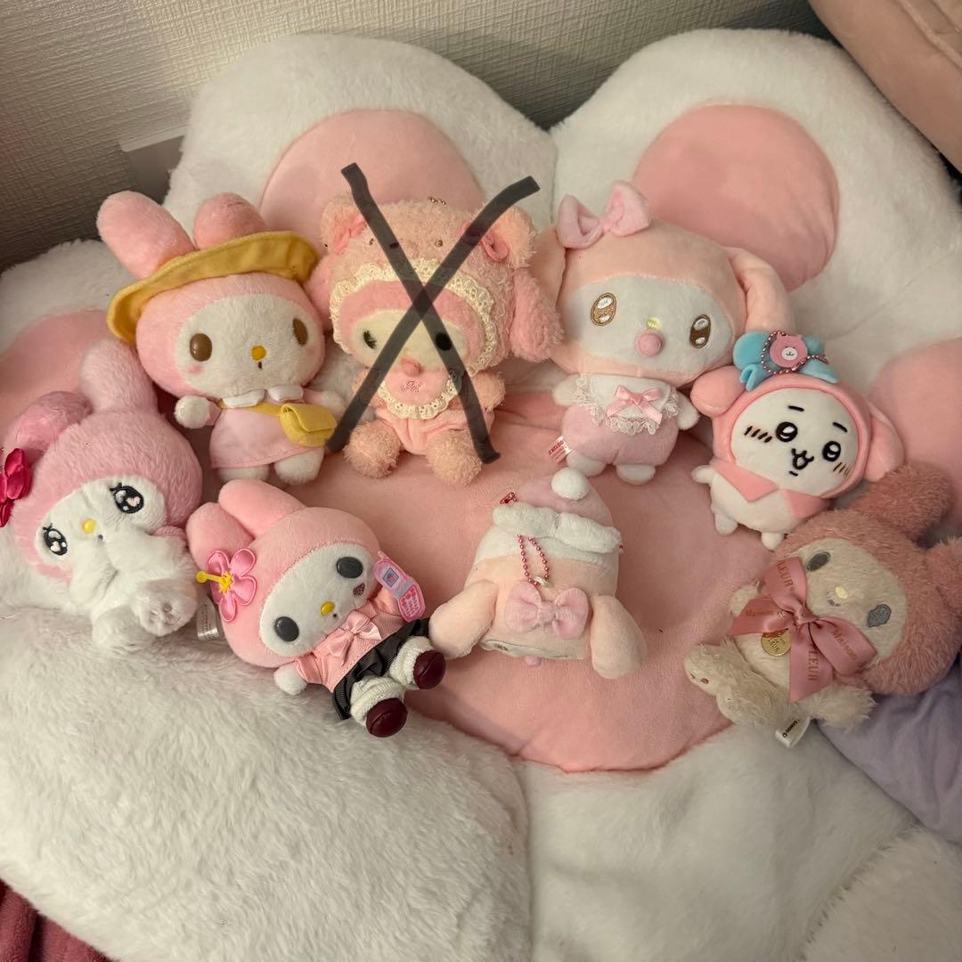 マイメロディ・マスコットぬいぐるみ9体セット - メルカリ