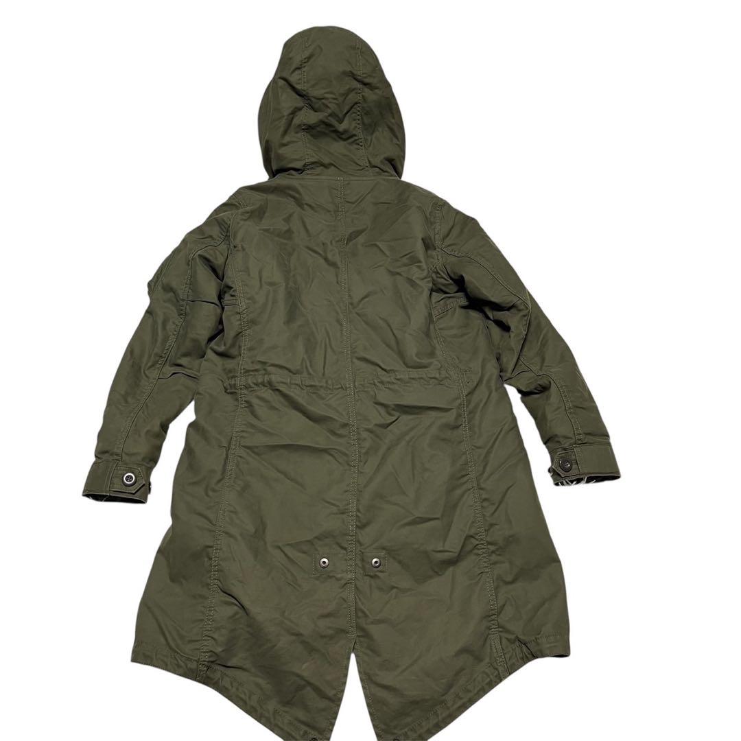 美品】アメリカンラグシー モッズコート オリーブ M 4way ラクーン