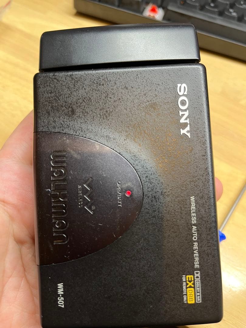 WM-507 WALKMANカセットプレーヤー ウォークマン ジャンク品 - メルカリ