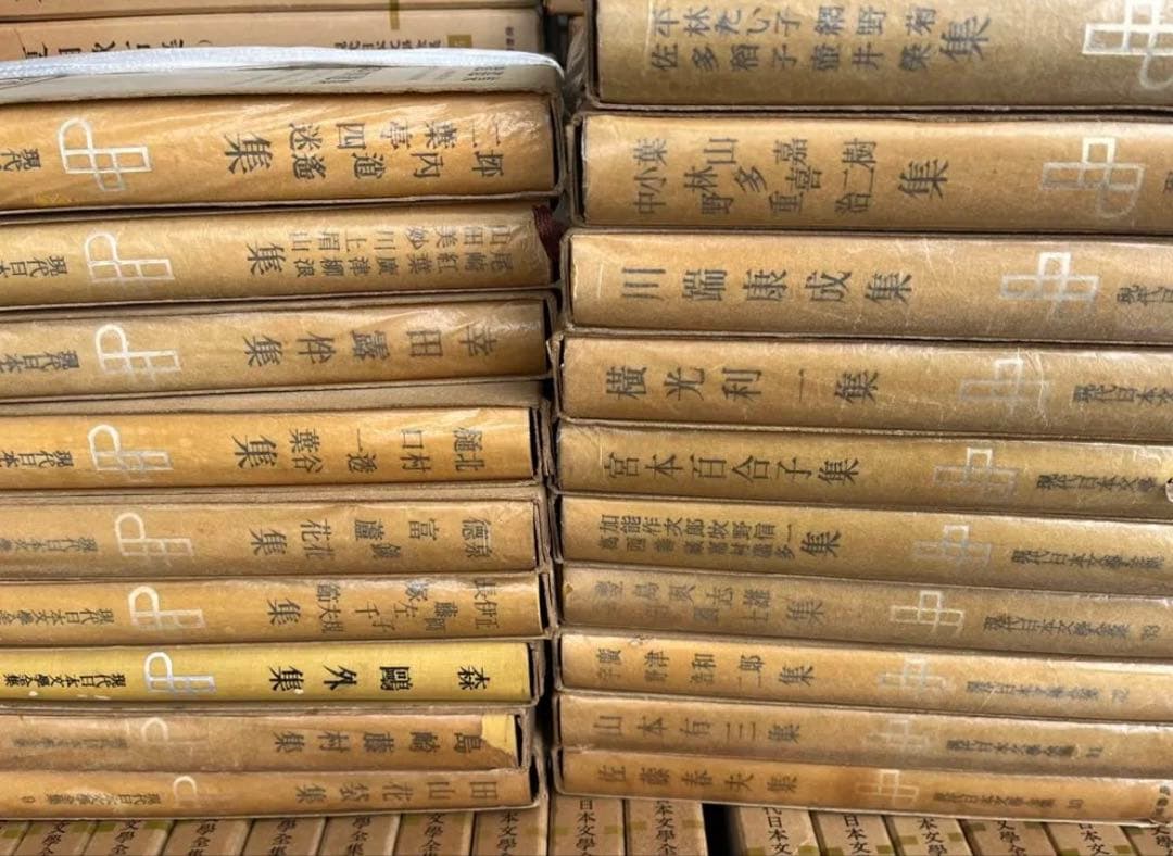 日本文学全集 別巻共 全館揃いで15000円 ② 3箱発送