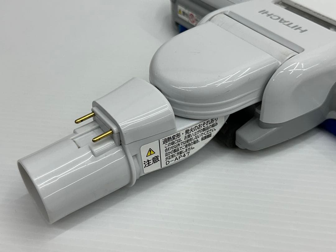 希少 動作保証 日立掃除機 D-AP47 白 ホワイト 回転ブラシ ヘッド 中古