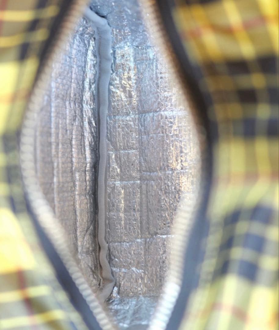 R&D.M.Co-今期新品未使用タータンチェックグロッサリーミニショルダー