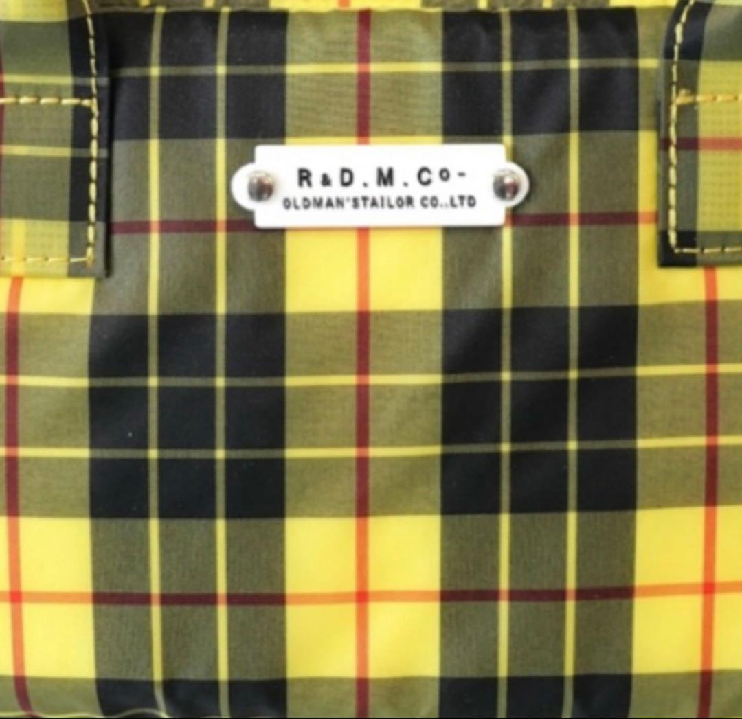 R&D.M.Co-今期新品未使用タータンチェックグロッサリーミニショルダー