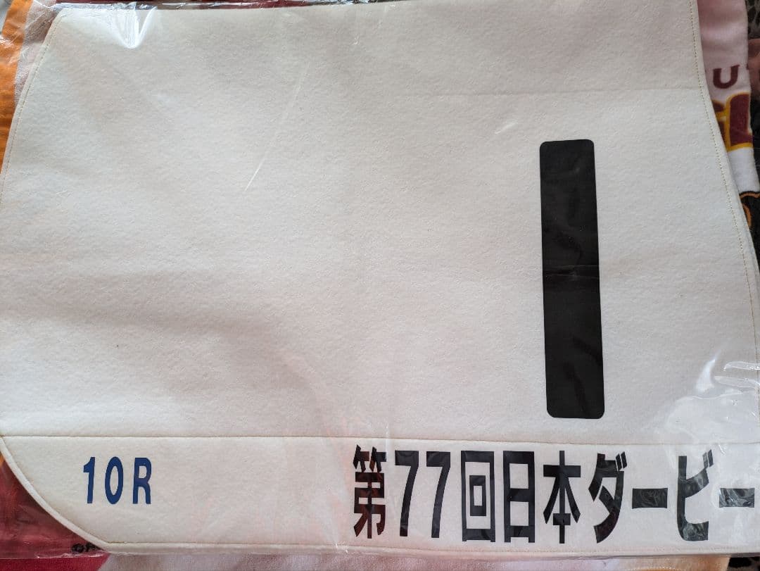 エイシンフラッシュ レプリカゼッケン ウチパクさん直筆サイン入り