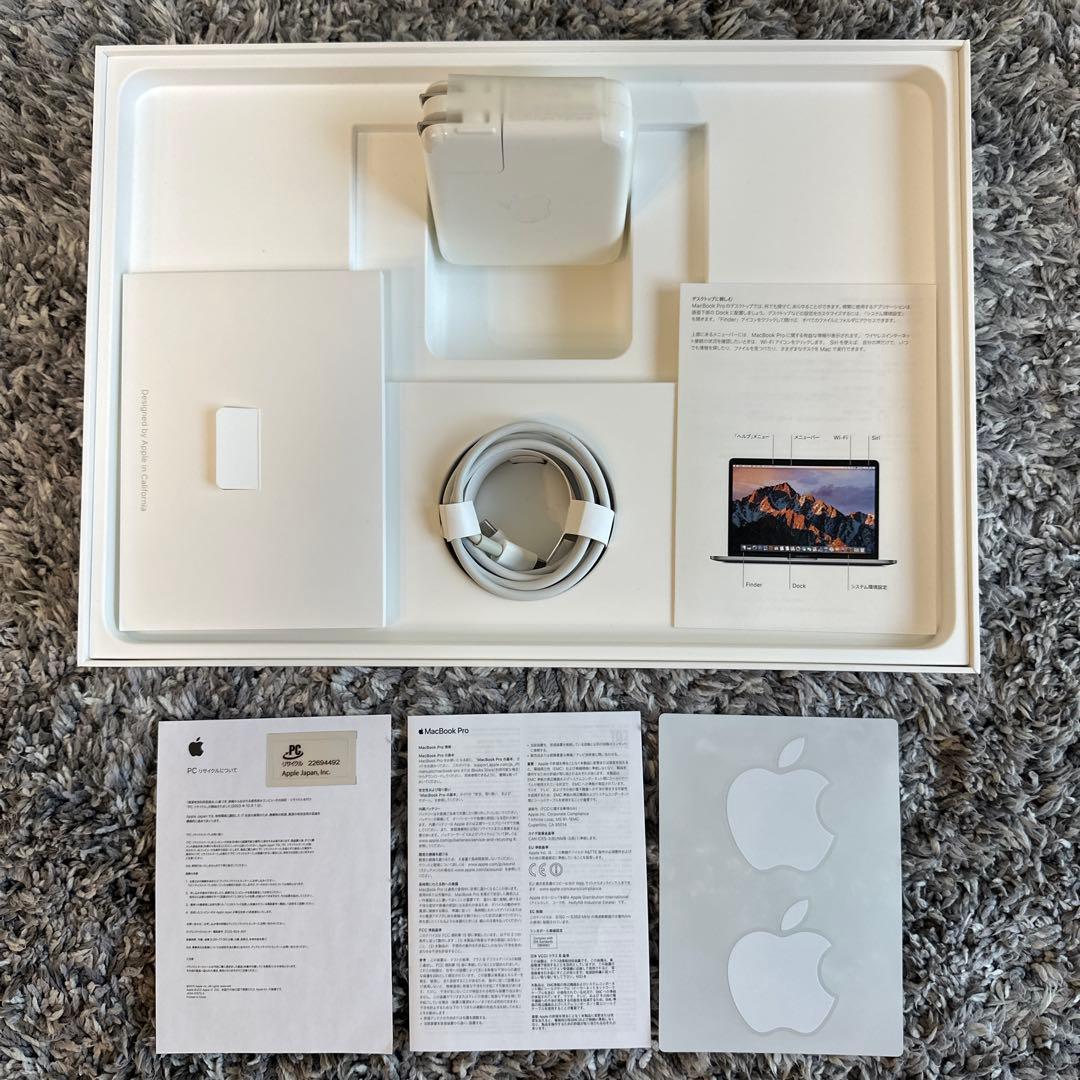 ジャンク品】MacBook Pro(箱は美品) 13インチ スペースグレーの通販は