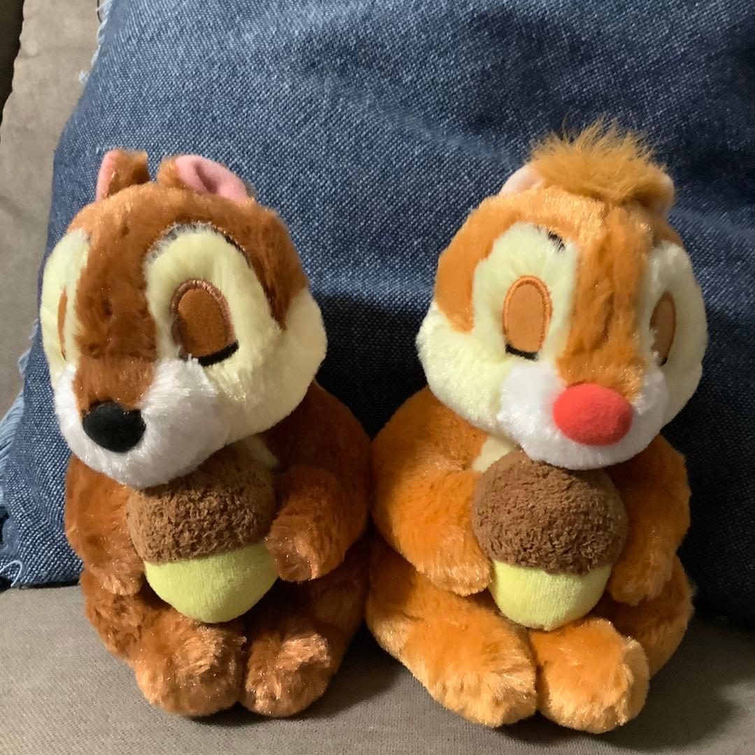 チップとデール ぬいぐるみ どんぐり ねんね ストア - メルカリ
