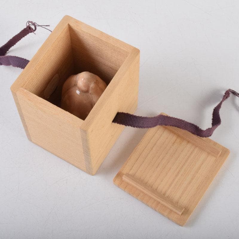 茶道具 朝日焼 七十四代 松林豊斎作 干支 申香合 共箱 V 8597 - メルカリ