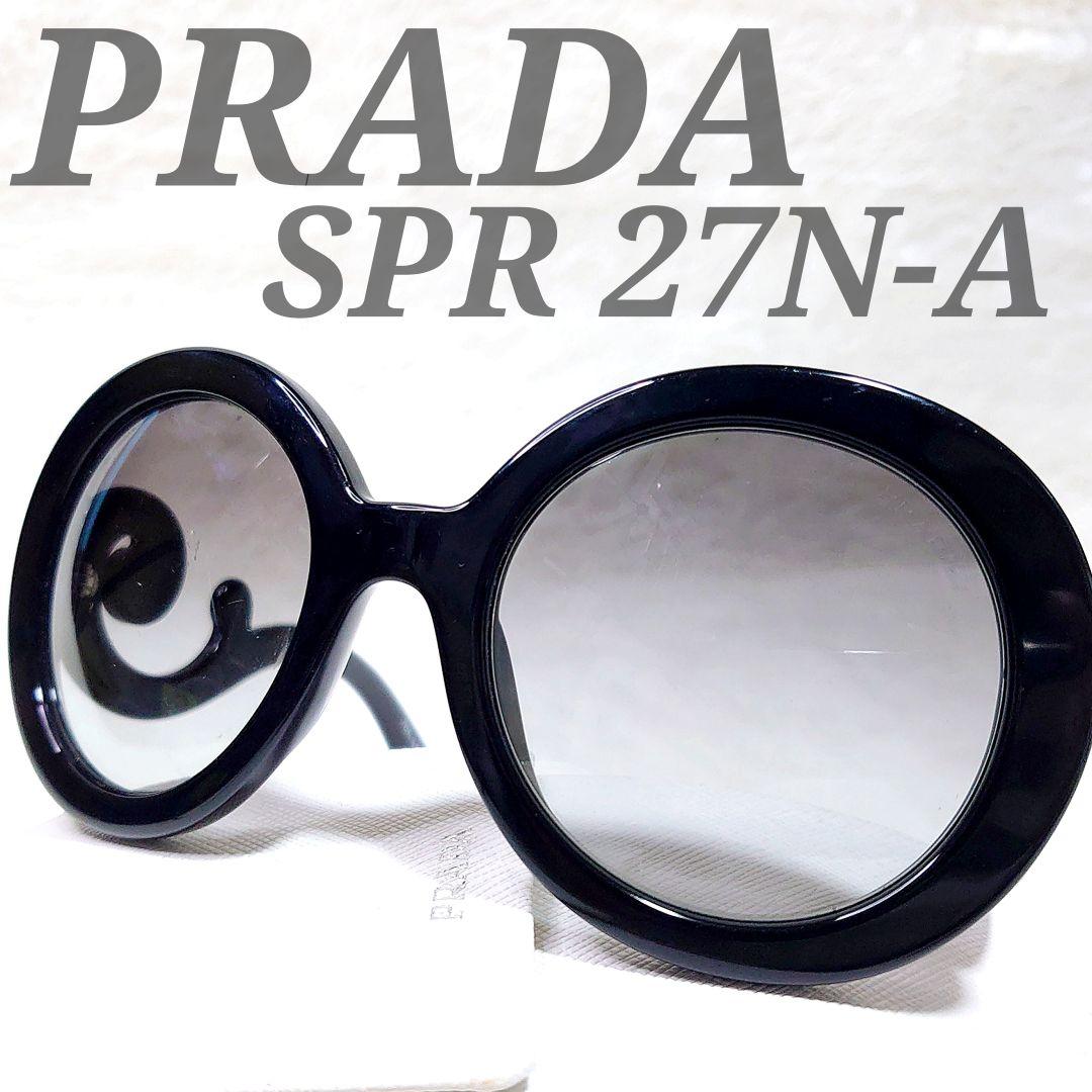 PRADA プラダ バロックサングラス ブラック SPR 27N-A PRADA（プラダ） 新品同様 バロック サングラス SPR 27N-A アイウェア