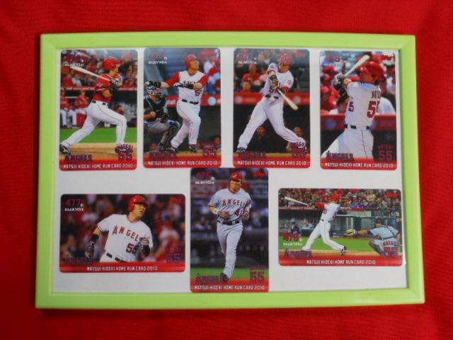大幅値下げ❤️松井秀樹❤️ホームランカードtoppsアナハイムエンゼルス❤️７枚 Amazon | 読売 ジャイアンツ 松井秀喜 ホームラン カード 1号