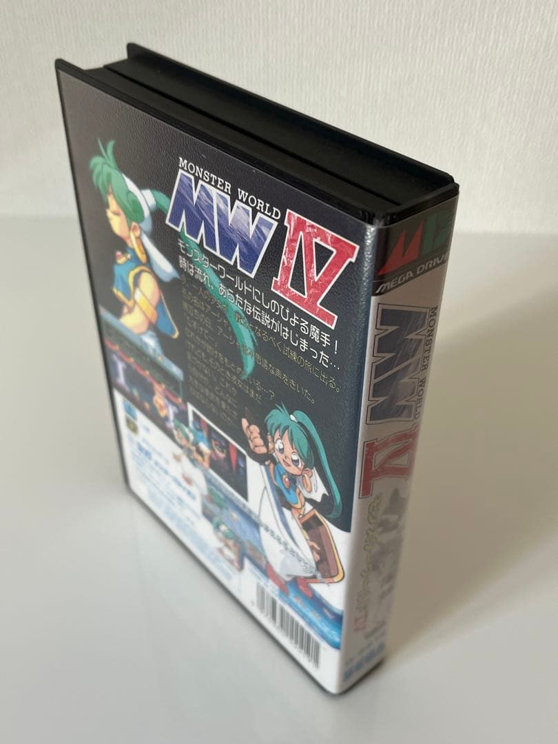 【希少&美品】モンスターワールドⅣ (メガドライブ専用ソフト)