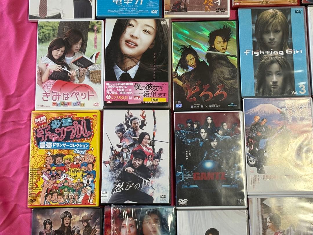 邦画DVD 25枚セット GANTZ チア男子 電車男 関ジャニ∞ ラストゲーム