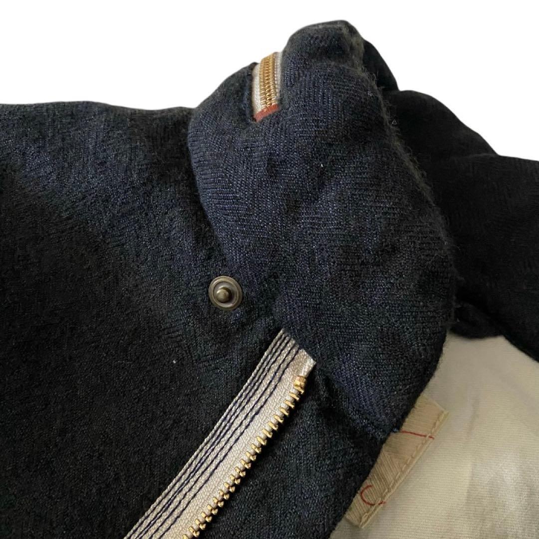 美品✨pallas palace パラスパレス リネン ウール コート 薄手 2