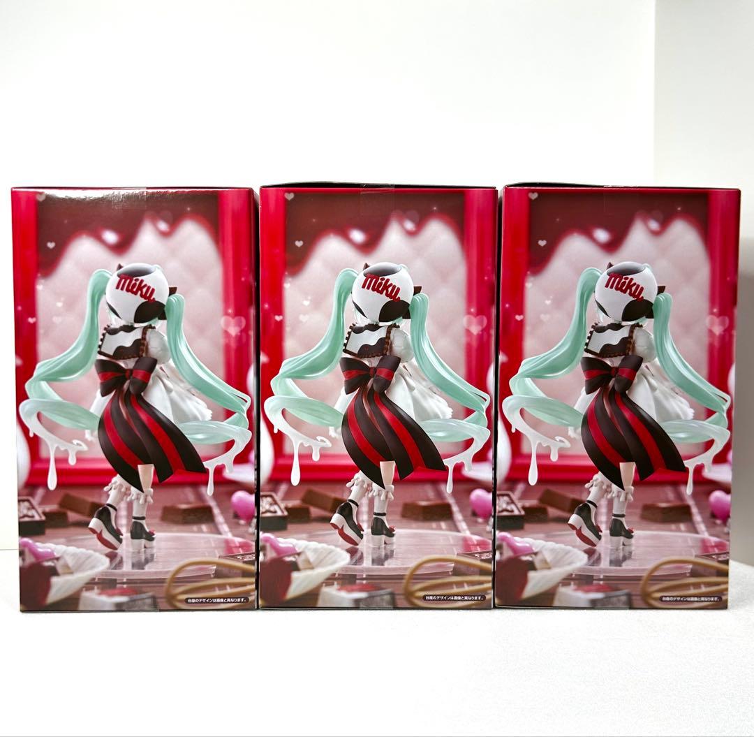 初音ミク×チロルチョコ Trio-Try-iT Figure ミルクver 3個 - メルカリ
