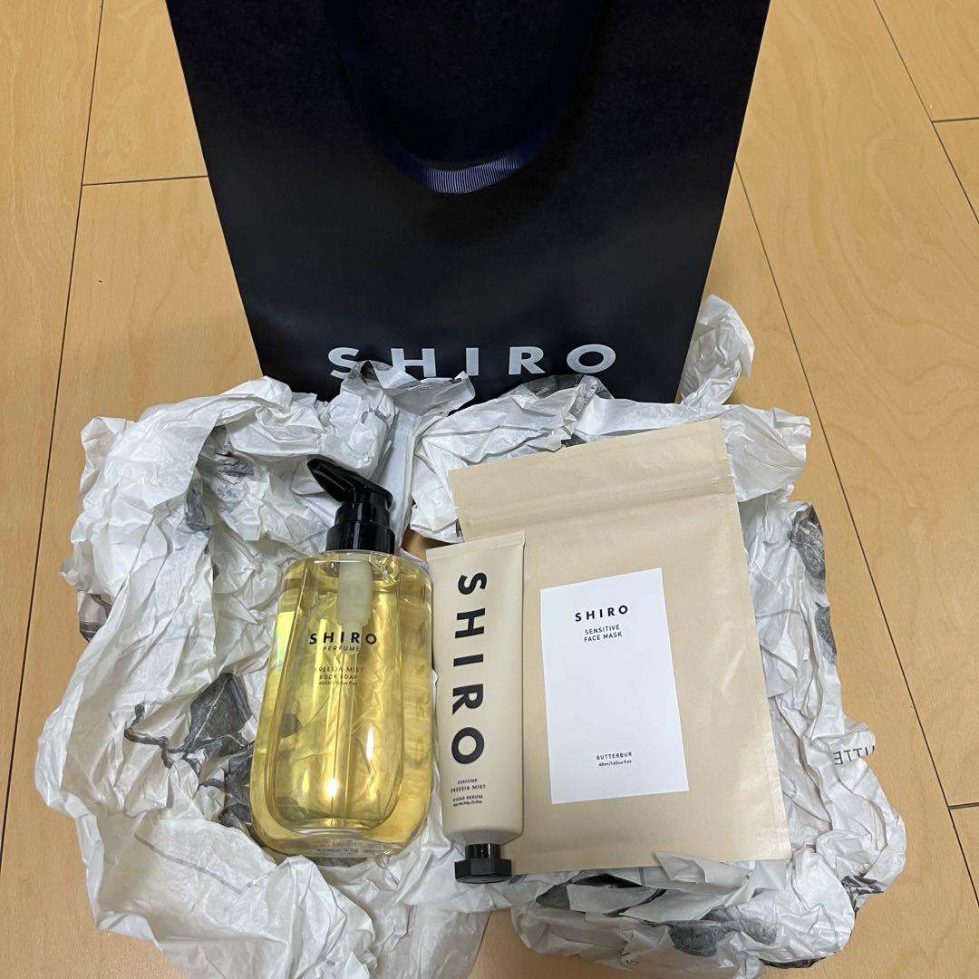 【新品未使用 】SHIRO ハーバルミストボディソープ ハンドクリーム dnfal_shi632315