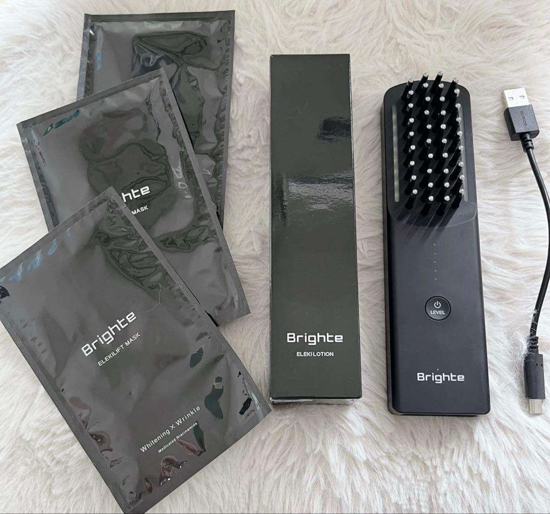 Brighte ELEKI BRUSH ブライトエレキブラシ Amazon.co.jp: 【佐々木希 アンバサダー】Brighte(ブライト) ELEKI