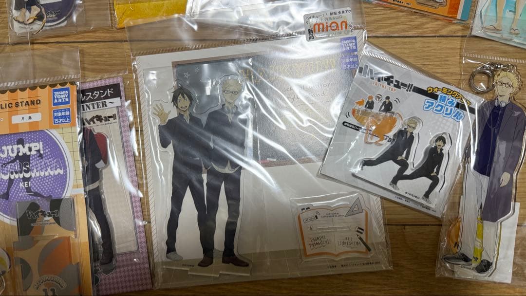 m*o様 ハイキュー 月島蛍 グッズ アクリルスタンド 缶バッジ 102点 まと