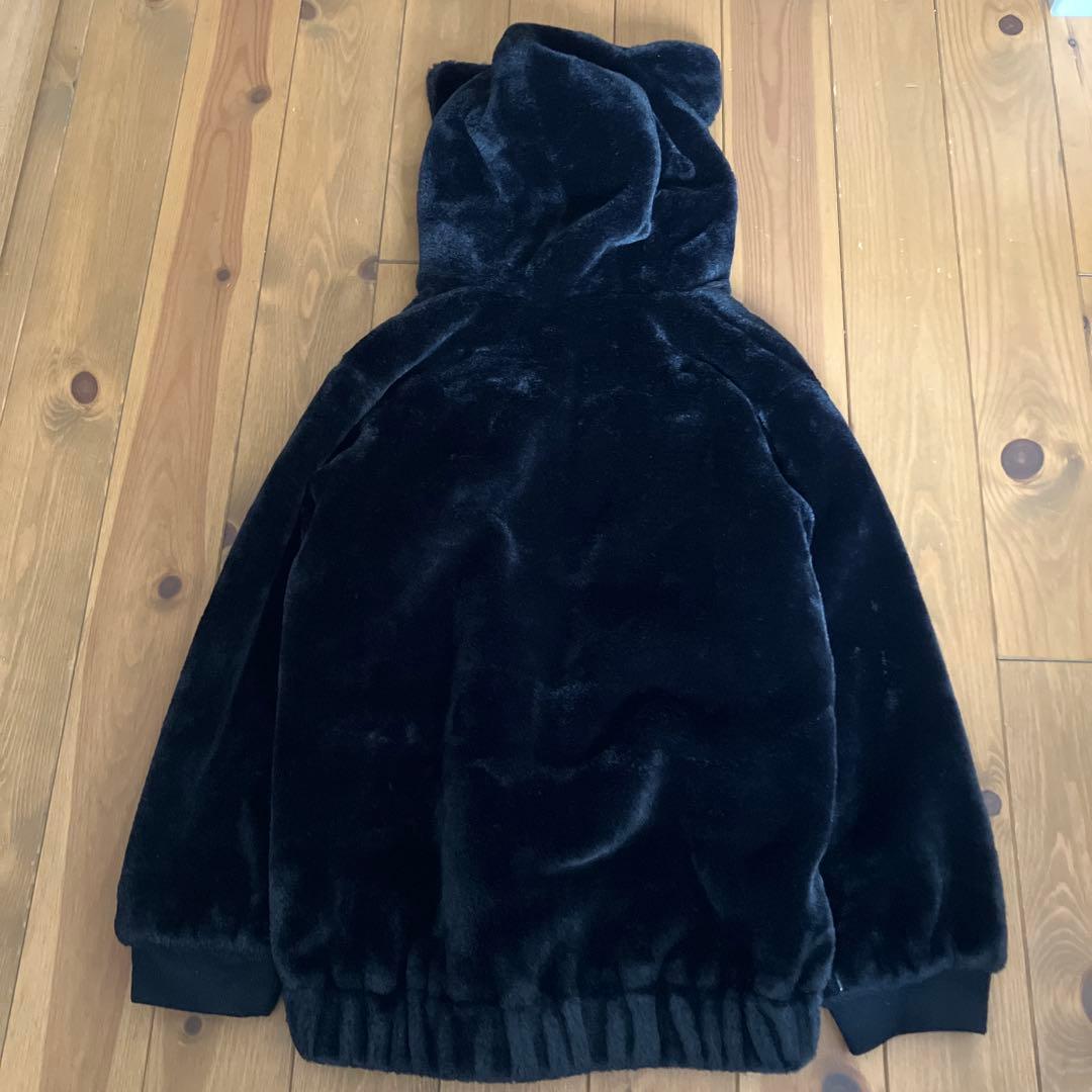 アナスイミニ 猫耳 ファーブルゾン 黒 130〜140cm - メルカリ