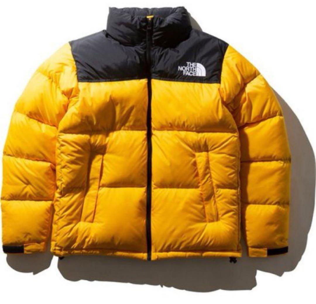 The North Face Nuptse Jacket PP ヌプシ 黄色 - メルカリ