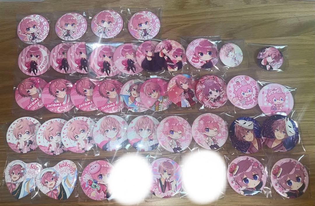 さとみくん 缶バッジ まとめ売り 法被缶 すとめも9 さとみくん 缶