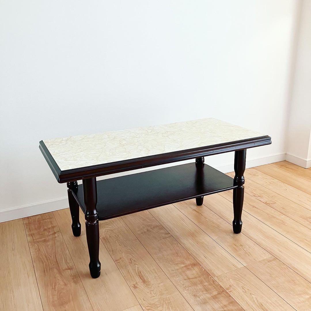 レトロインテリア　コーヒーテーブル　古家具　ビンテージ家具　蚤の市　昭和レトロ 六本木 文喫『本とコモノ展』にて家具の展示販売中です – camori