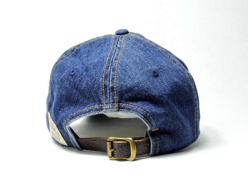 新品【ポロ カントリー】90年代復刻・刺繍デニムベースボールキャップ