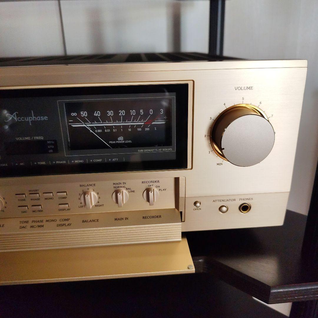 極美品 Accuphase E-4000 プリメインアンプ 元箱発送 - メルカリ