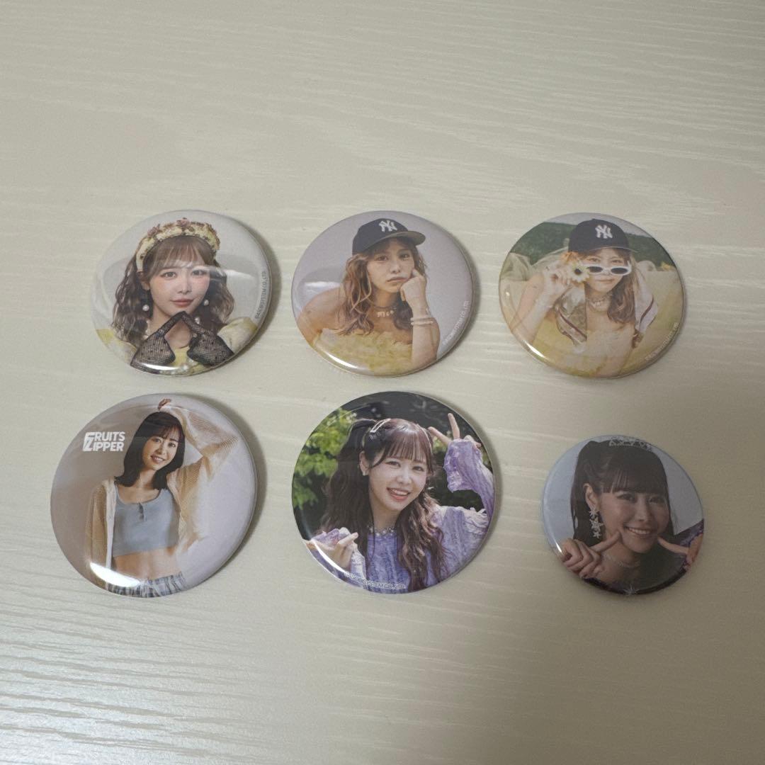 まとめ売り】FRUITS ZIPPER 仲川瑠夏 缶バッジ - メルカリ