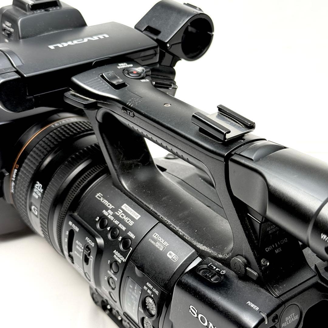 ③SONY NXCAM HXR-NX5R 業務用 ビデオカメラ おまけ有